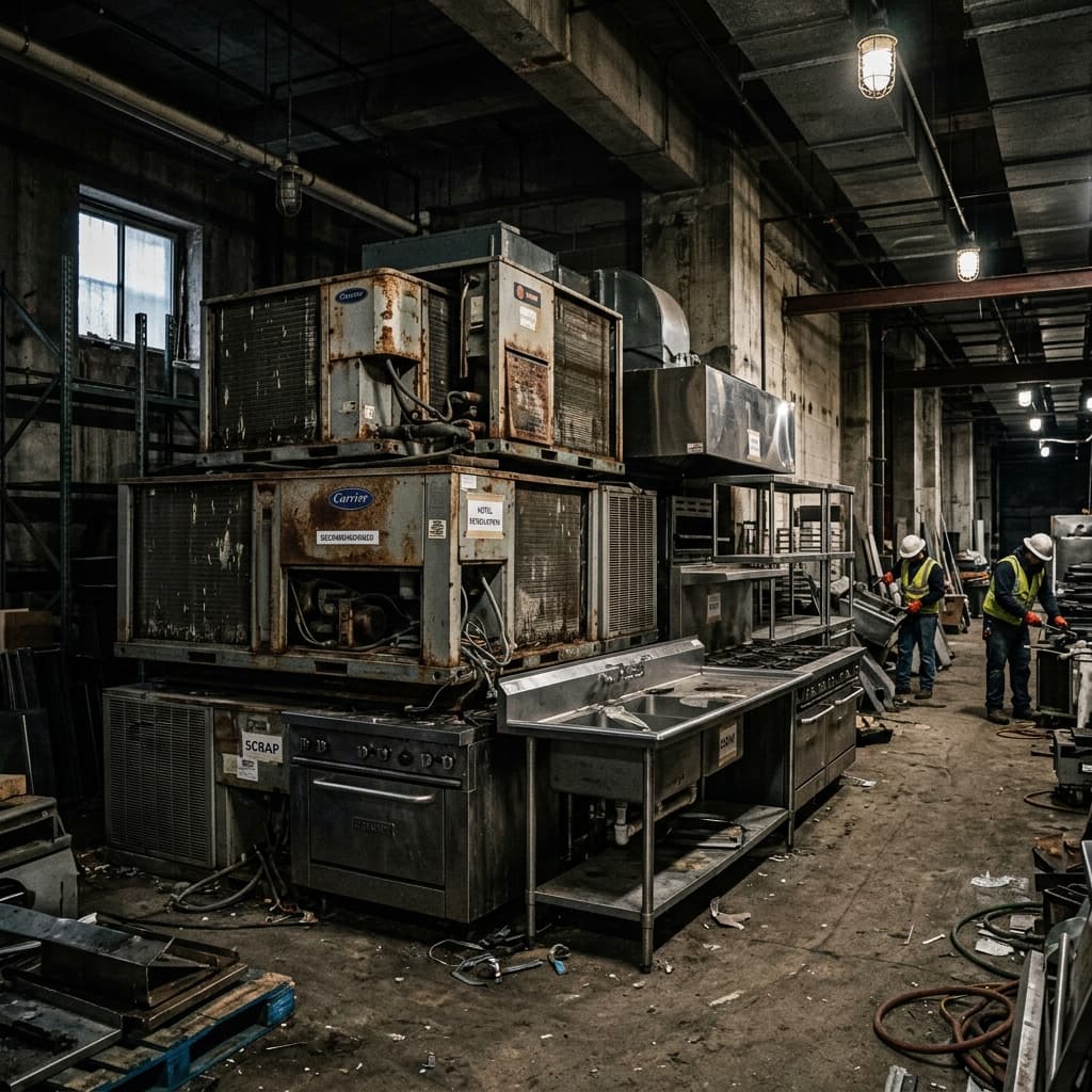 How Hotels Should Handle Scrap & Asset Disposal