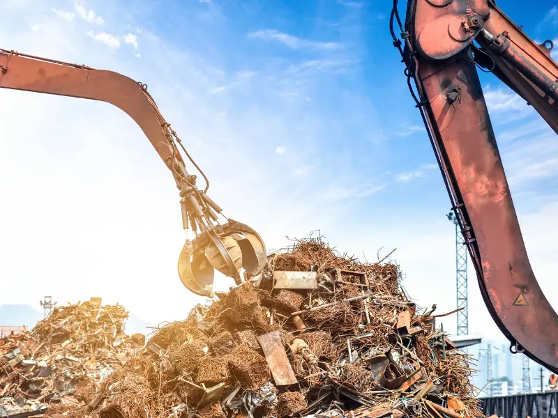 Industrial Scrap Yard